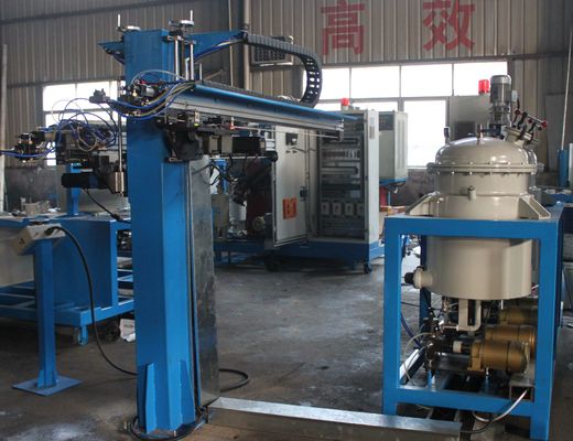 PLC 80m/Min آلة رش الغراء لوحة الصوف الصخري