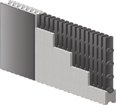 آلة صناعة ألومنيوم رذاذ الجدار لوحة EPS