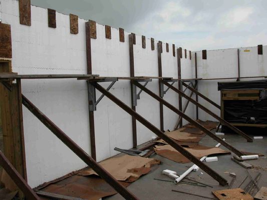 آلة صناعة ألومنيوم رذاذ الجدار لوحة EPS